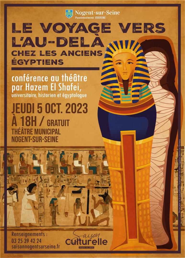 Conférence - Le voyage vers l'au-delà chez les anciens égyptiens
