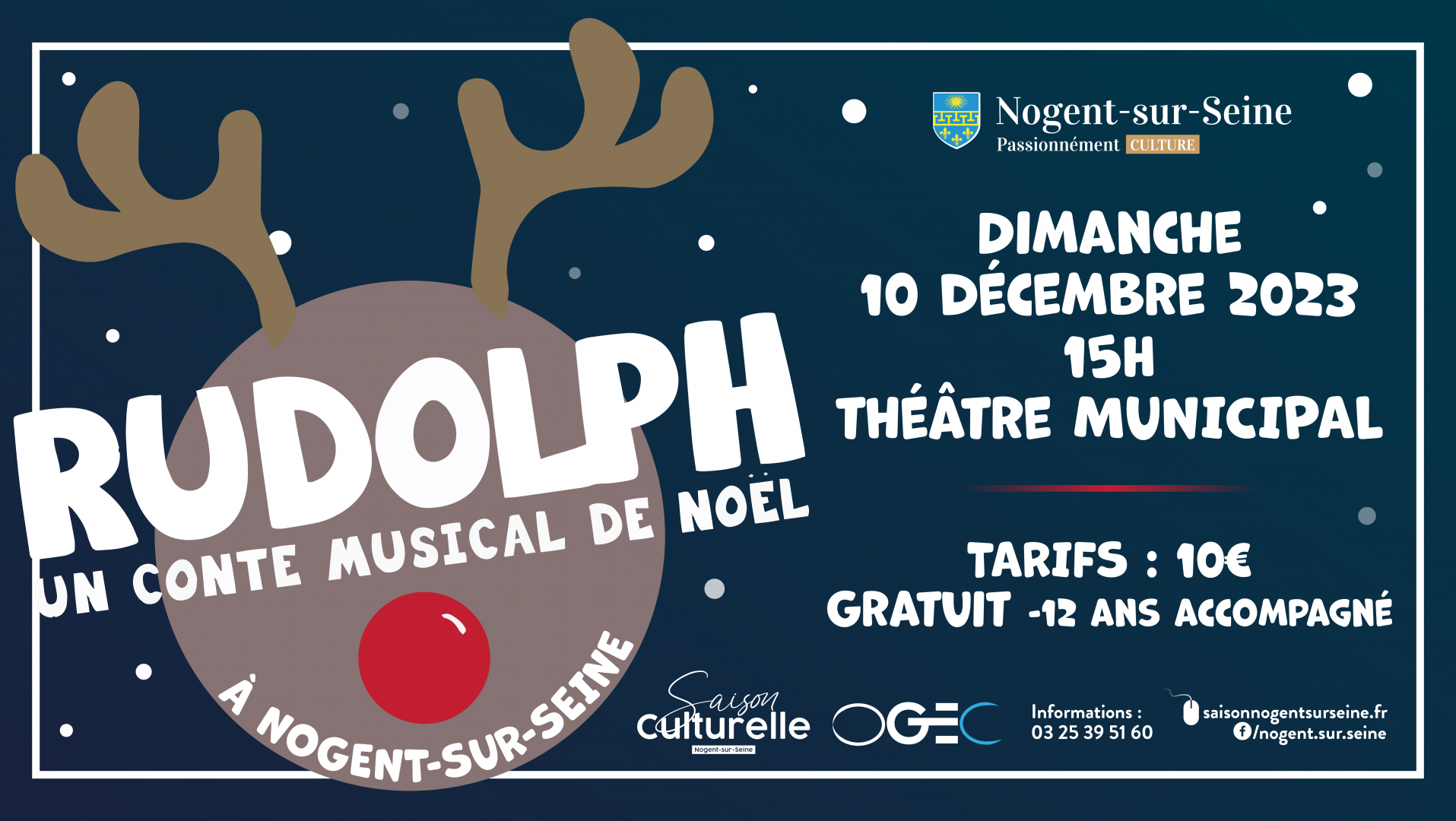 Rudolph, un conte musical de Noël