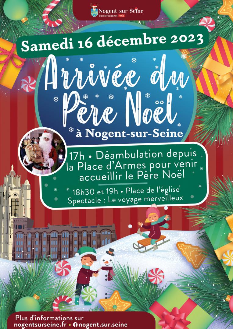 Arrivée du Père Noël