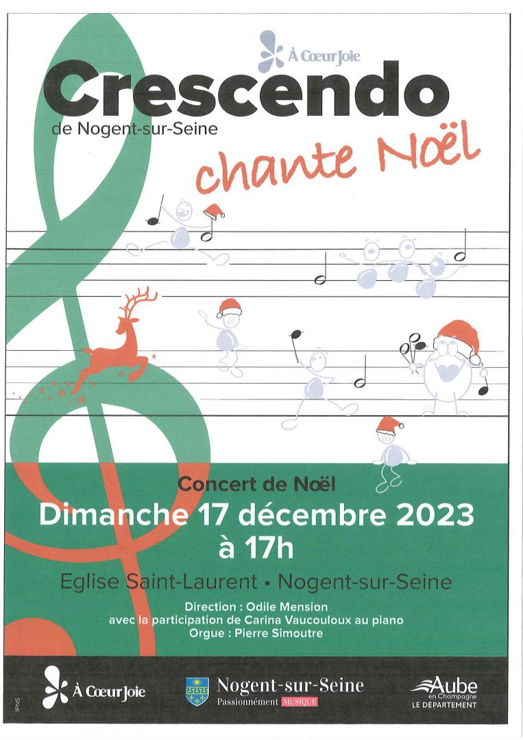 Concert de Noël - A Cœur Joie Crescendo
