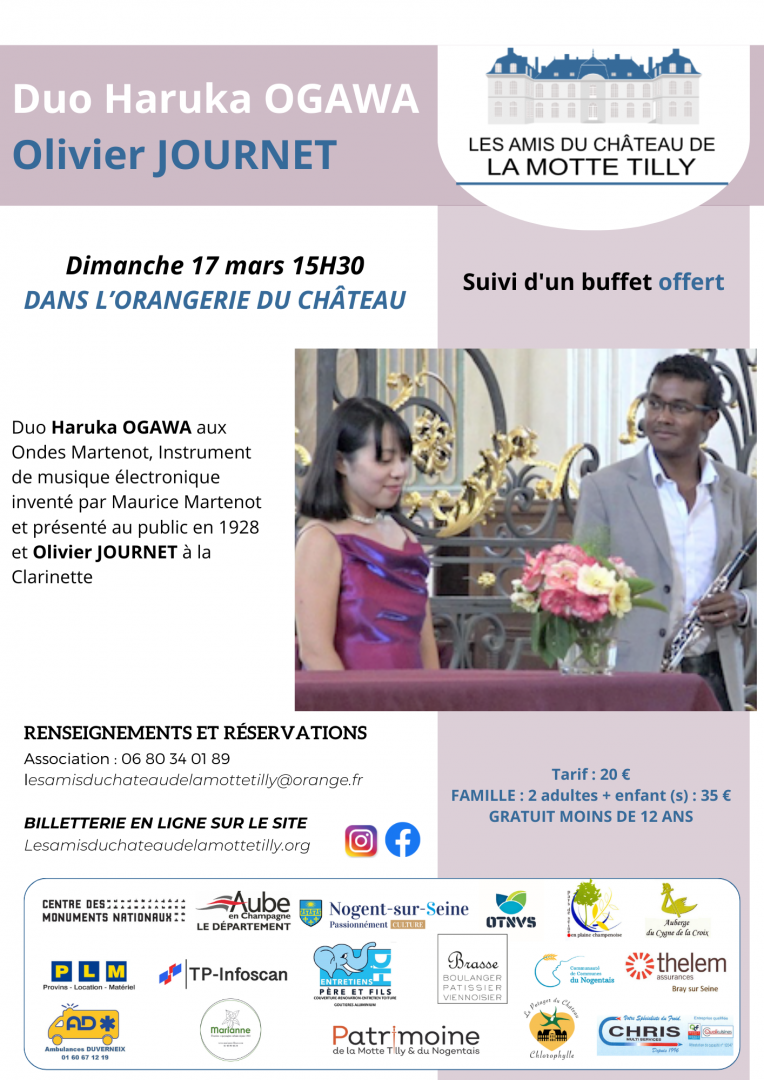 Duo Haruka Ogawa et Olivier Journet