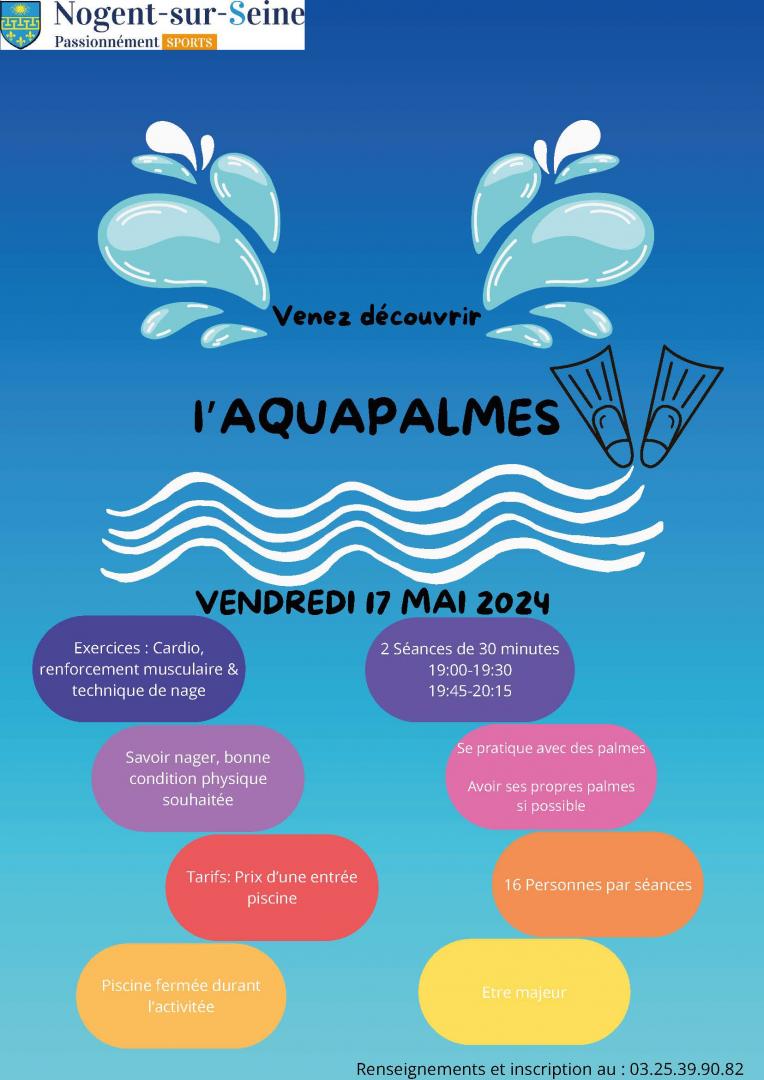 Séance d'aquapalmes