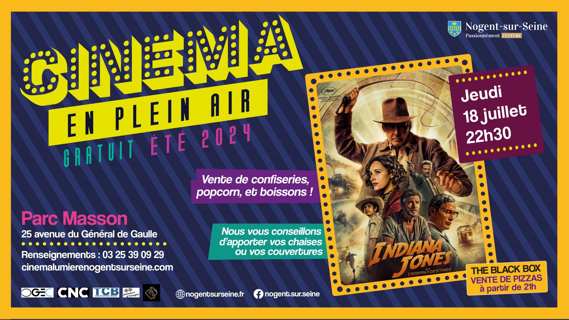 Cinéma en plein air 2024