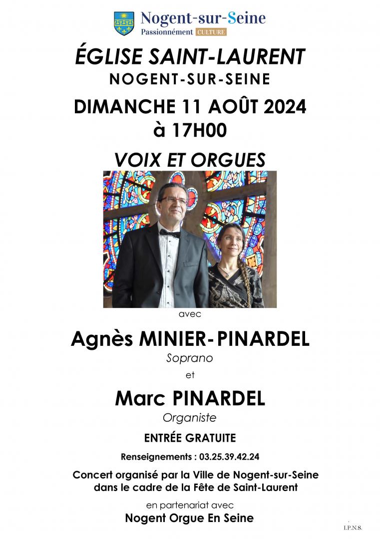Concert d'orgue de la Saint-Laurent
