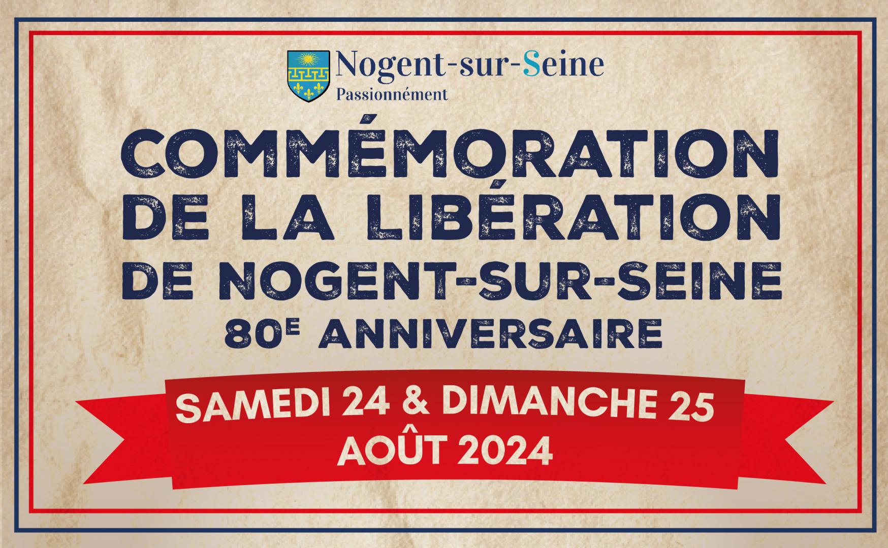 80e anniversaire de la Libération de Nogent-sur-Seine