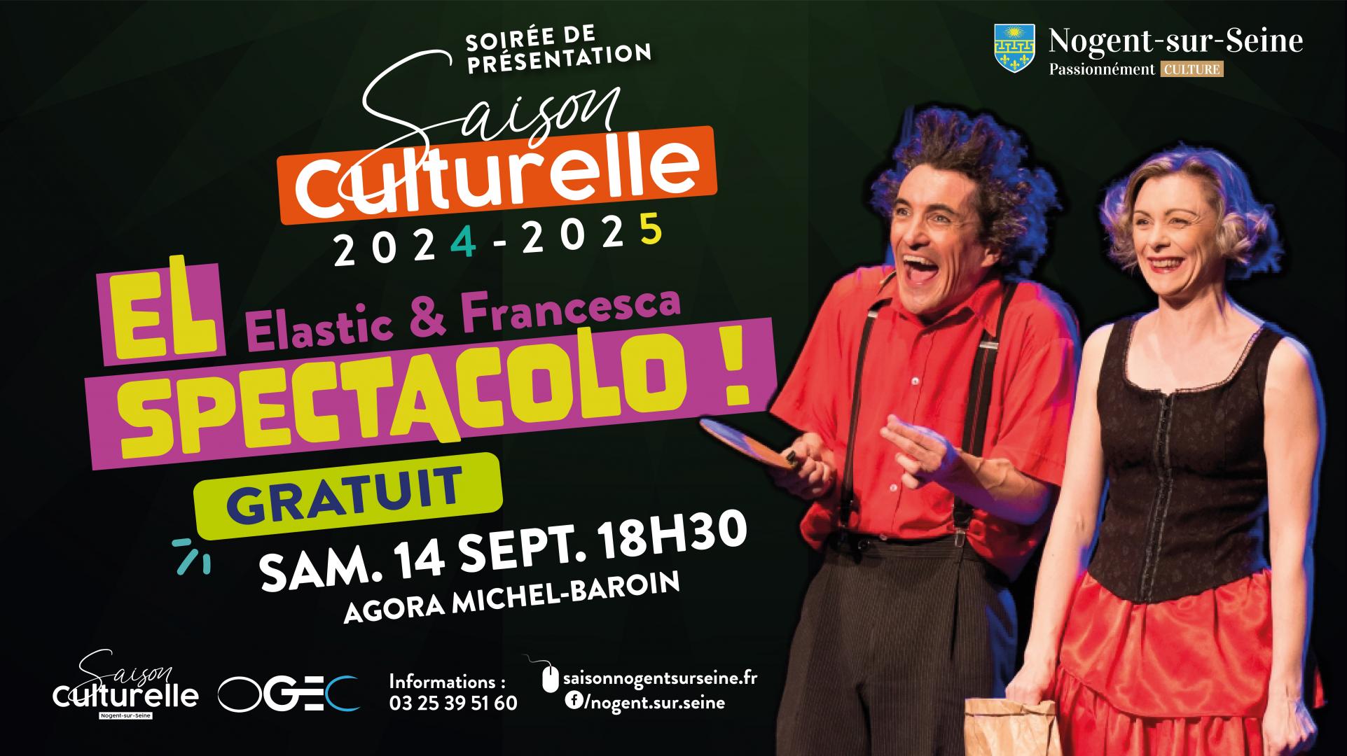 Présentation de la saison culturelle 2024-2025