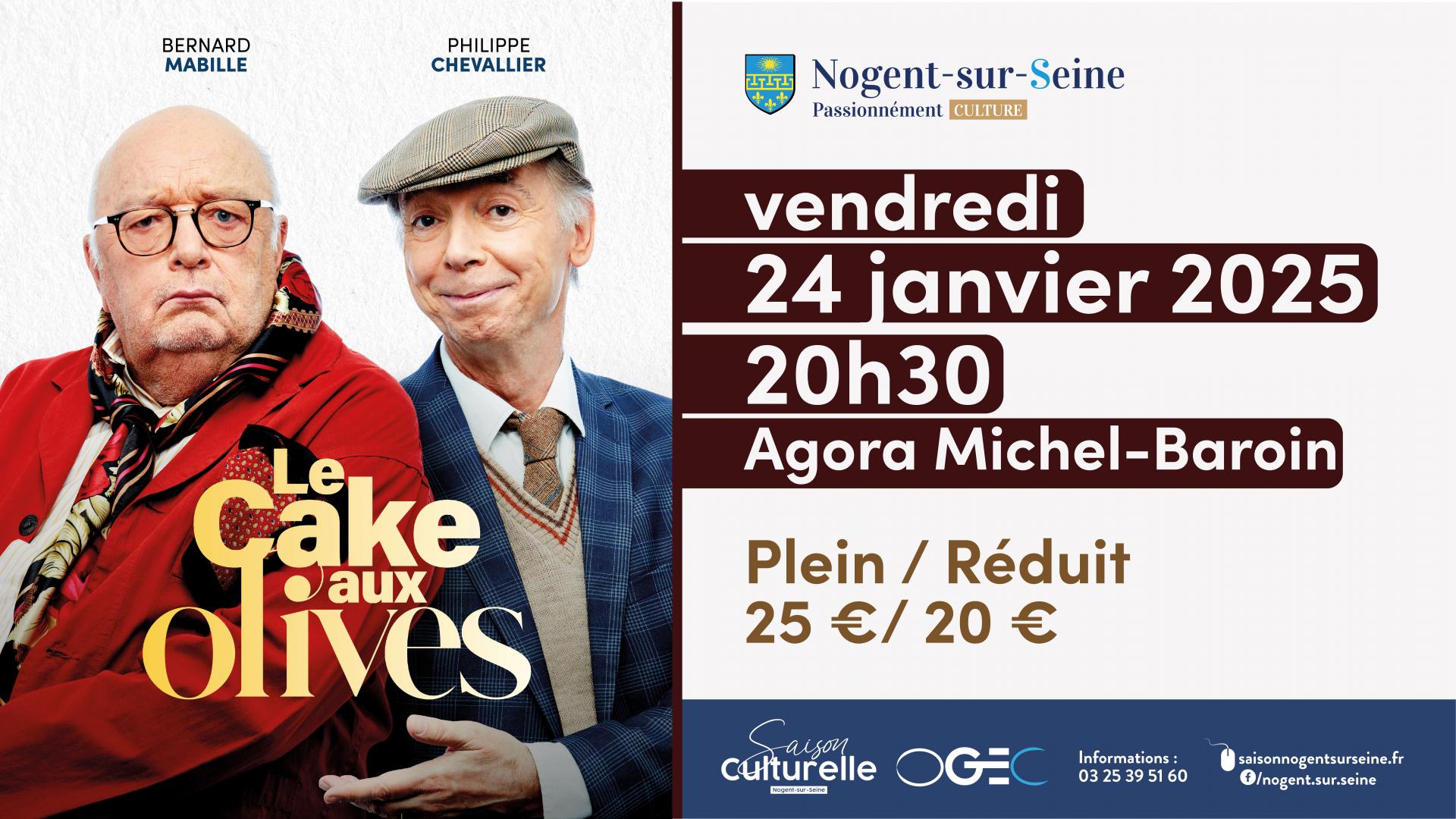 Théâtre - Le cake aux Olives