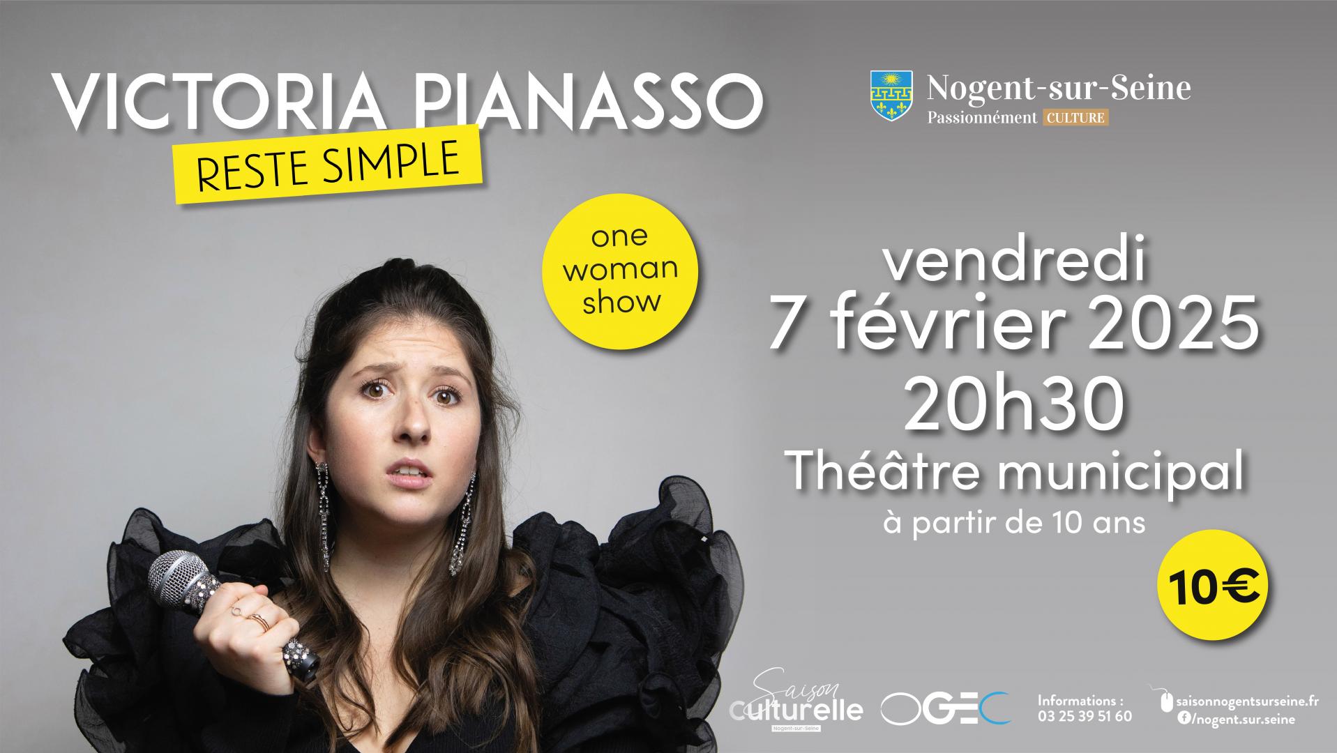 Humour - Victoria Pianasso, Reste simple