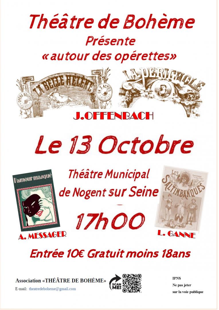Autour des opérettes