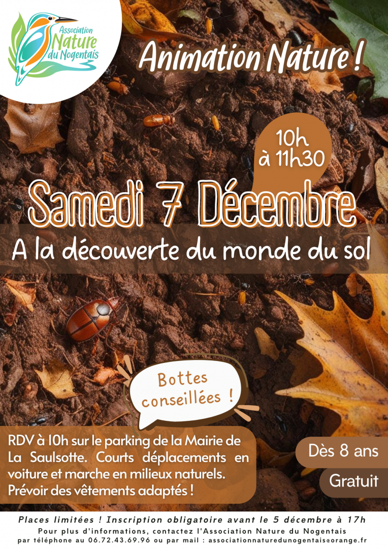A la découverte du monde du sol