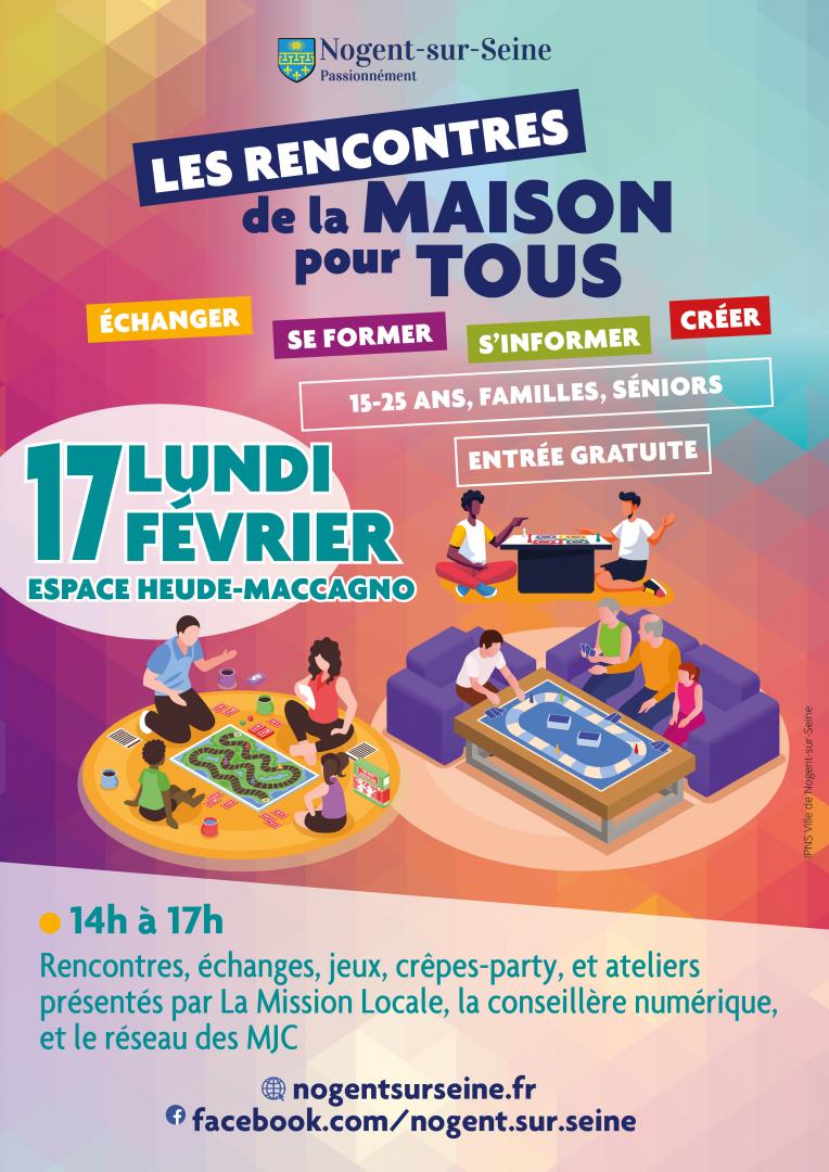Les rencontres de la maison pour tous