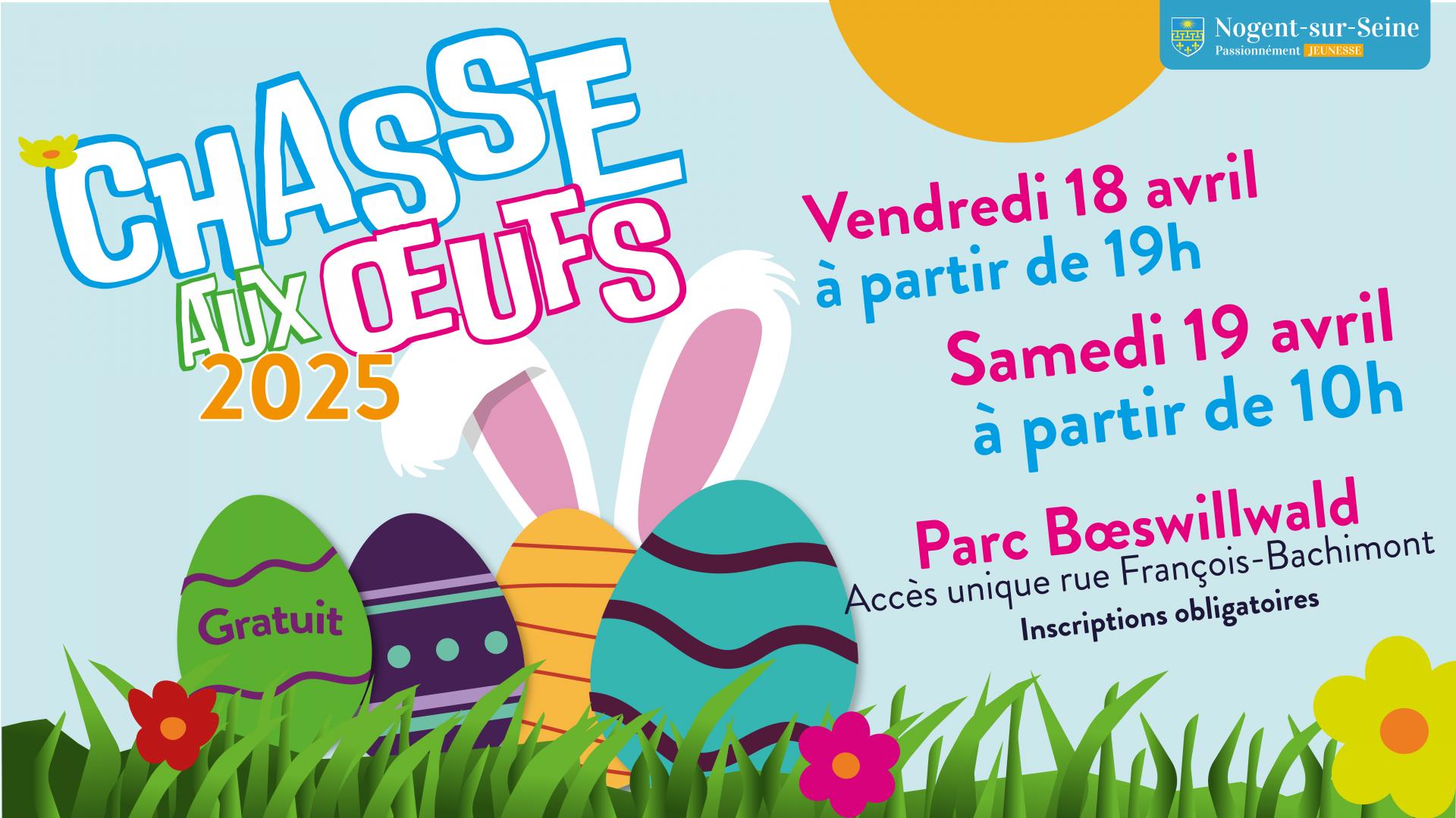 Chasse aux œufs 2025