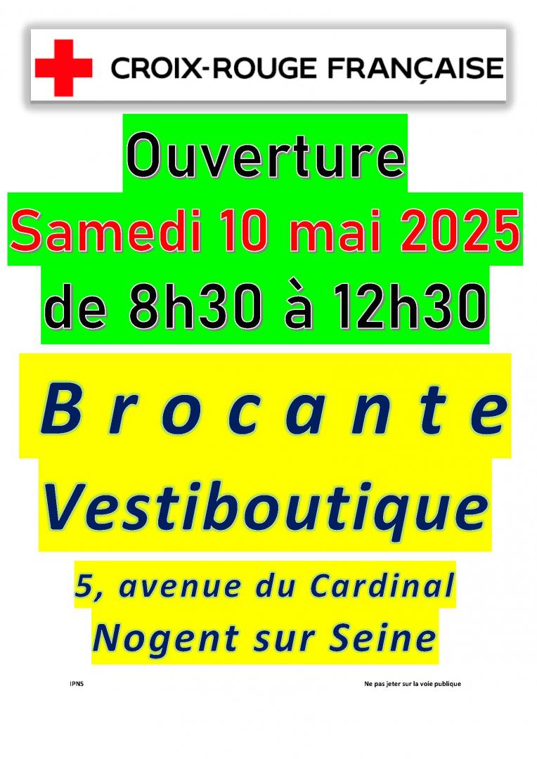 Brocante et Vestiboutique de la Croix-Rouge