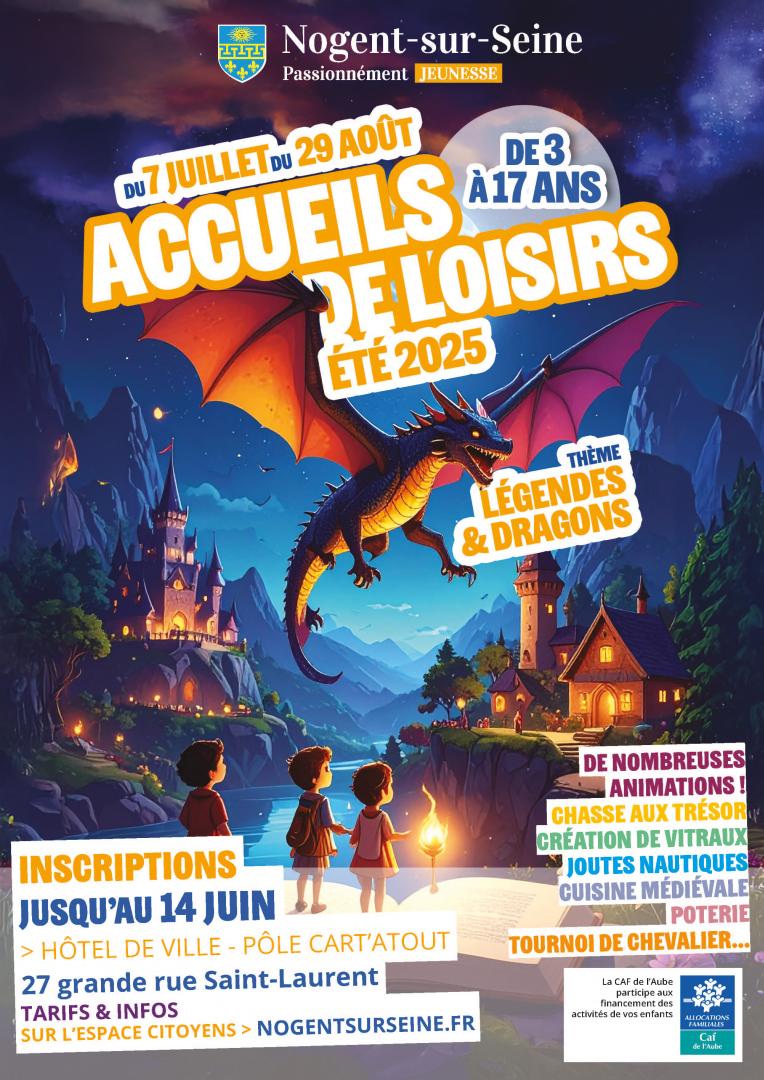 Accueils de loisirs - été 2025